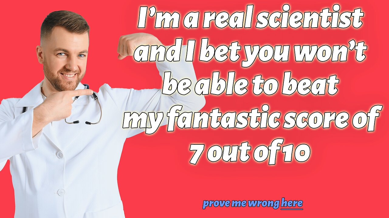 Challenging Science Quiz