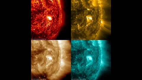 ACTIVE SUN [earth surface is been prepare for to bigger flashes]
