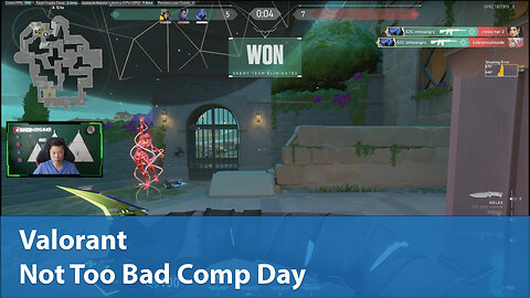 Not Too Bad Comp Day | Competitive 1W-2L | Valorant