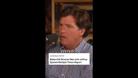 Tucker: I Was Shown Epstein’s Emails to Former CIA Director Bill Burns