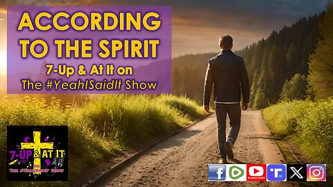 WORD OF THE DAY: ROMANS 8:1 - ACCORDING TO THE SPIRIT