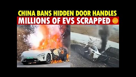 Power Cut, No Escape, Rescue Blocked: China Outlaws Hidden Car Door Handles 2027