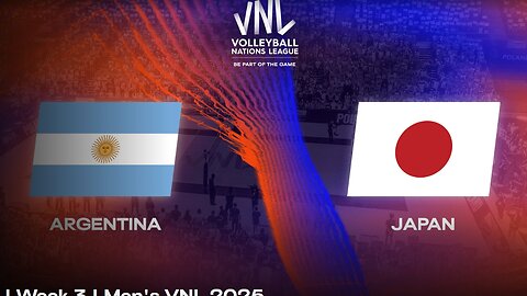 🔴 LIVE ถ่ายทอดสดวอลเลย์บอลชาย อาร์เจนตินา 🇦🇷 vs 🇯🇵 ญี่ปุ่น