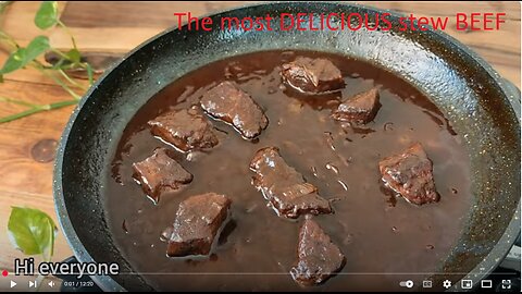 The most DELICIOUS stew BEEF recipe ❗ Try making it like this ❗ 5 🔝 recipe from sara recipe ❗