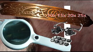 #haul, 3,magnifying glasses, ,medical copper ring,
