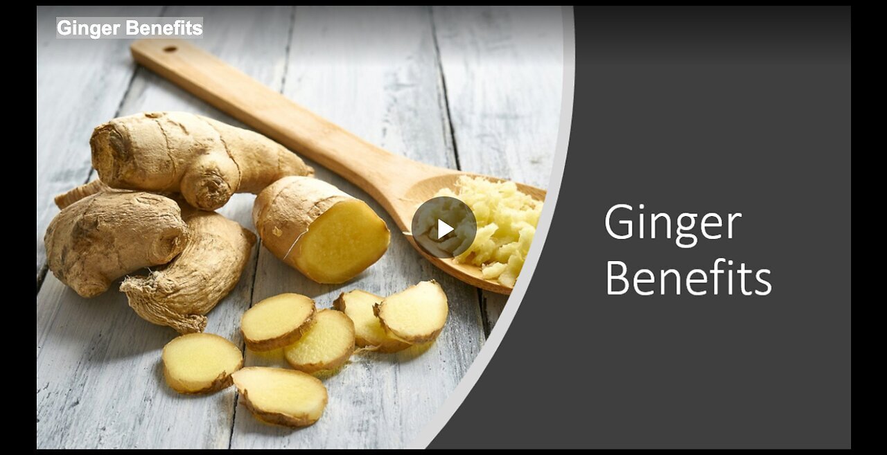 "The Incredible Health Benefits of Ginger"