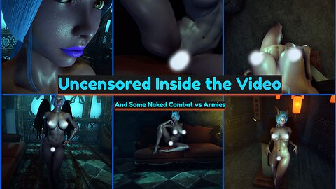 My Blue Succubus Full Nudity | She will Punish Them [Adult ArtPorn Game on Steam]