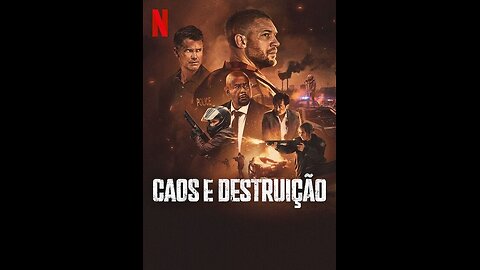Cenas do filme caos e destruição