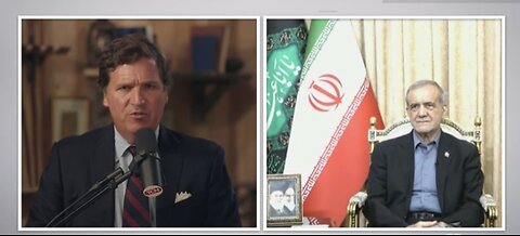 Tucker Carlson x President of Iran Mosoud Pezeshkian