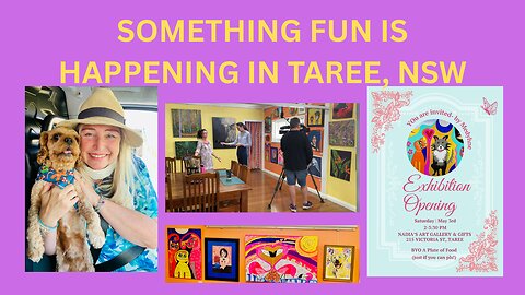 SOMETHING FUN IS HAPPENING IN TAREE, NSW!!!! WOO HOO!!!