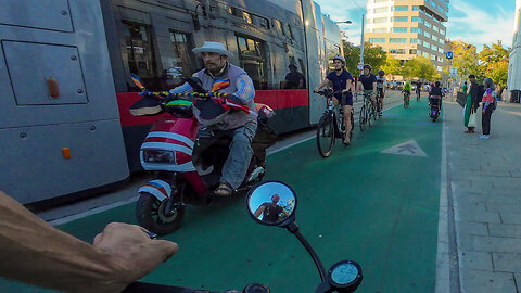 Cycling, 15.09.2025 [A] Overcrowded Bikelane