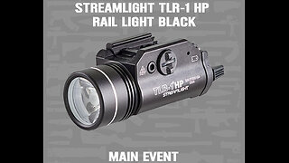 STREAMLIGHT TLR-1 HP RAIL LIGHT BLACK