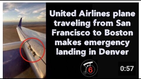 "United Airlines Flight from San Francisco to Boston Makes Emergency Landing in Denver"