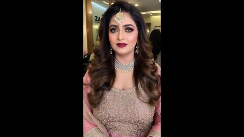 "Golden Curves & Red Lips 💄💛 | The Bride Who Stole Every Glance"