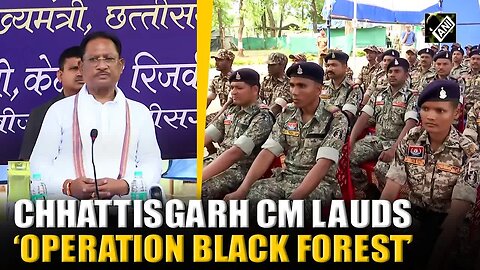 Chhattisgarh CM visits security camp in Bijapur; praises Forces’ anti-Naxal Operation Black Forest
