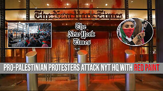 Pro-Palestinian Protesters STORM New York Times HQ Over Article Correction!
