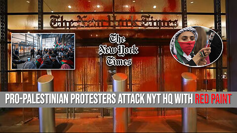 Pro-Palestinian Protesters STORM New York Times HQ Over Article Correction!