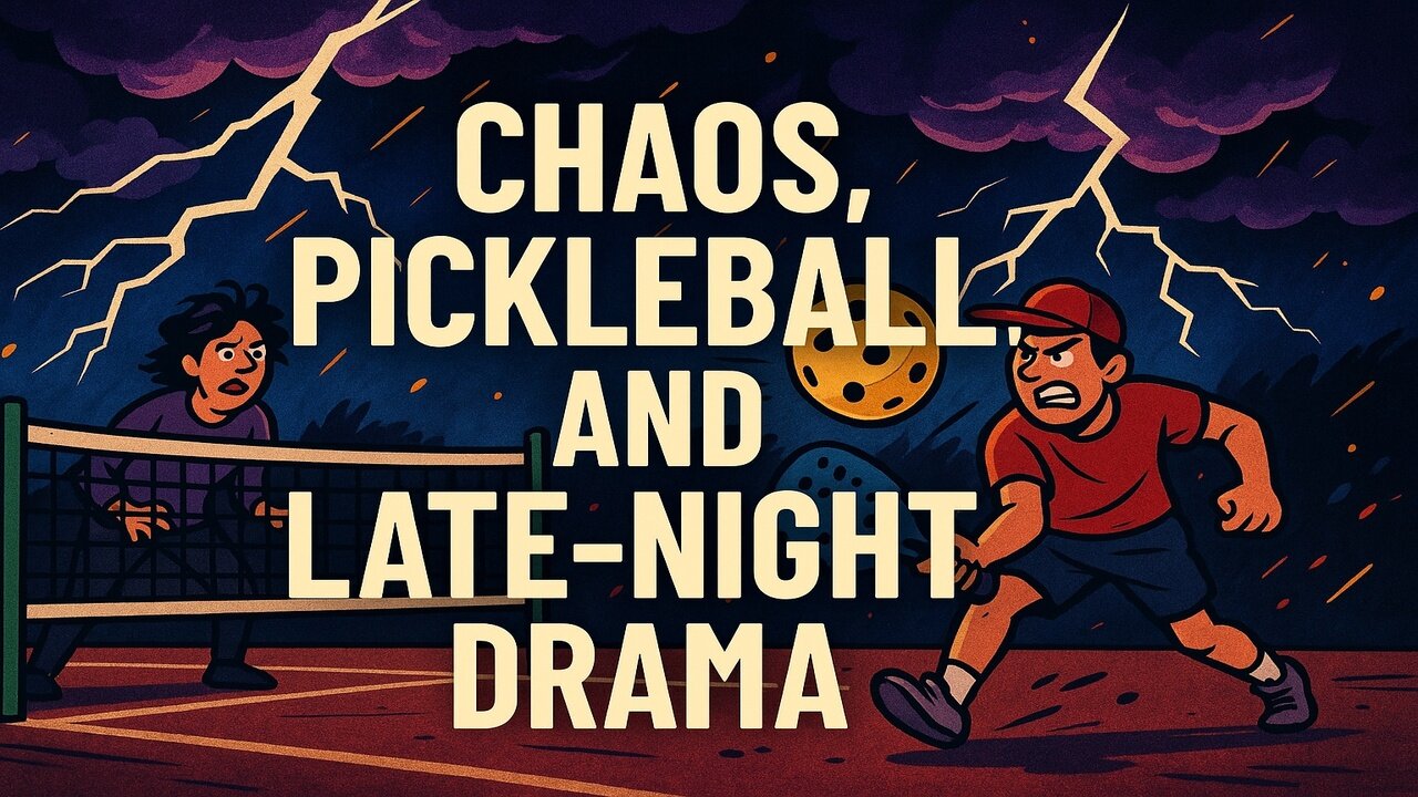 Chaos, Pickleball, and Eccentric Late-Night Banter