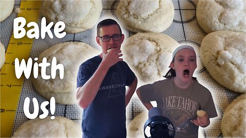 Episode 10: Sugar Dipped Butter Cookies, Bake With Us!
