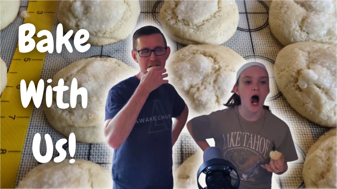 Episode 10: Sugar Dipped Butter Cookies, Bake With Us!