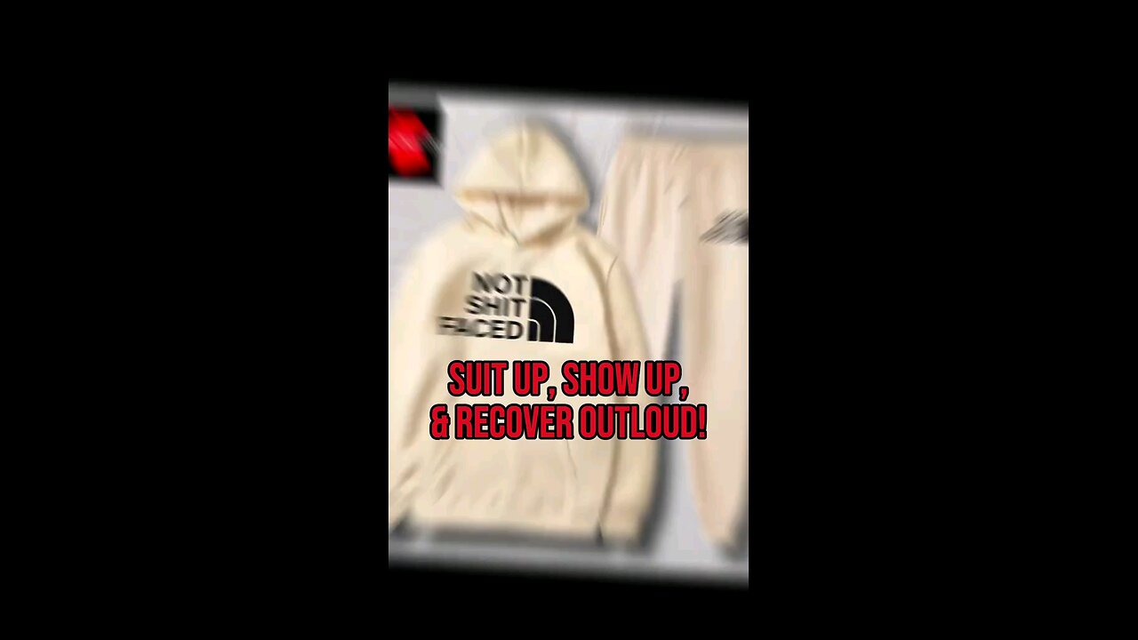 🗣Suit Up, Show Up, & Recover OutLoud ‼️#LetsGetItTshirts #Streetwear #SoberStreetwear #SoberLife