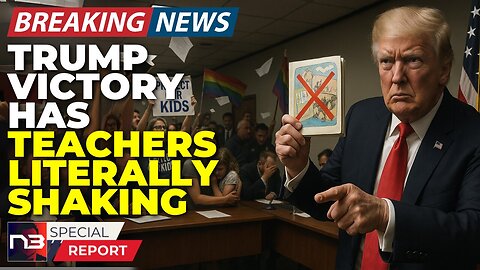 🚨BREAKING_ Trump Just Saved Your Kids From What Teachers Were Forcing Them to Read OMG