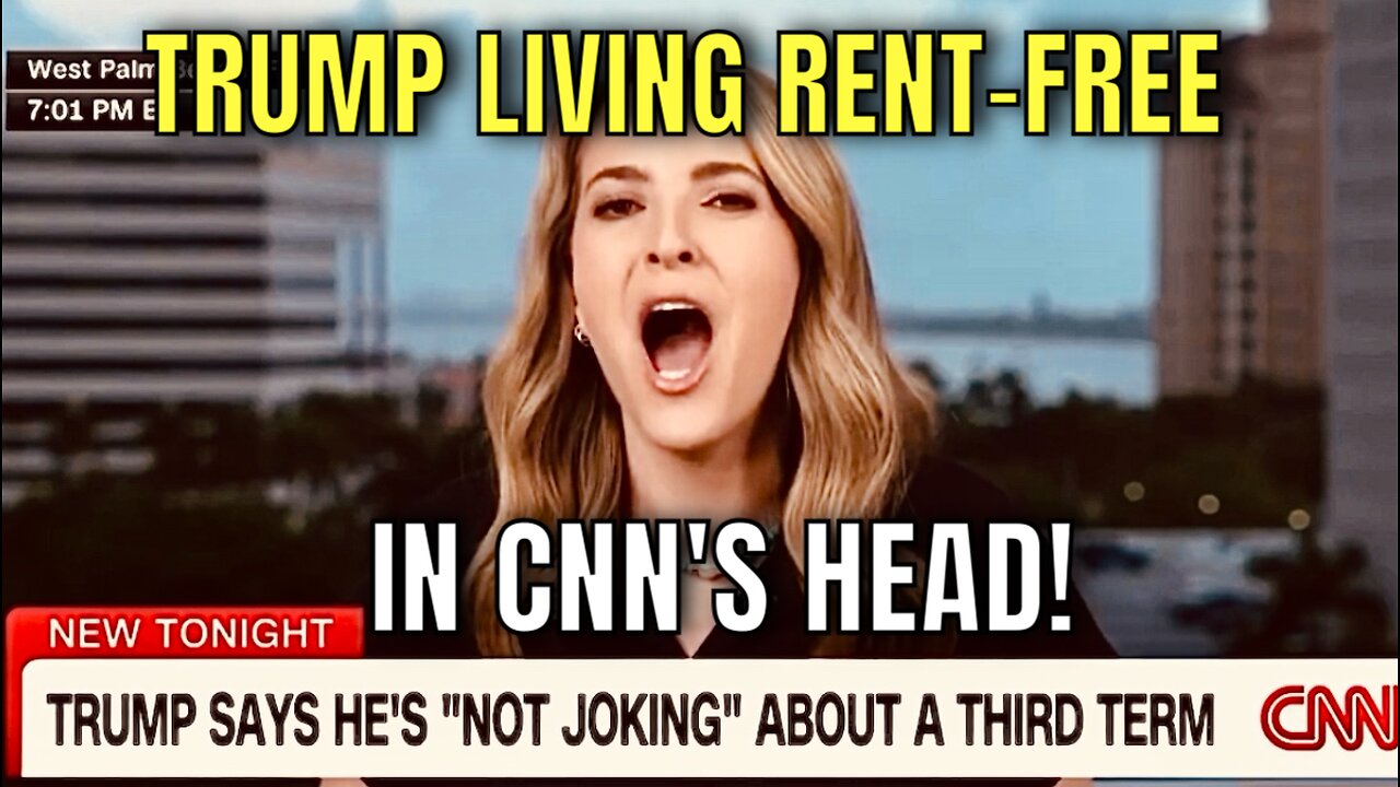 CNN LOSING IT over Trump THIRD TERM talk! SERENITY NOW! 😱😱😱