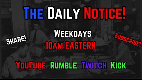 As The War Machine Keeps Turning || The Daily Notice 6/16/25