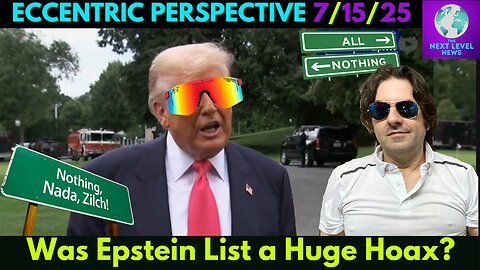 Is the Epstein Case All a Huge Hoax?