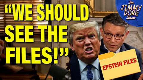 Speaker Johnson SHIVS Trump Over Epstein Files Release!