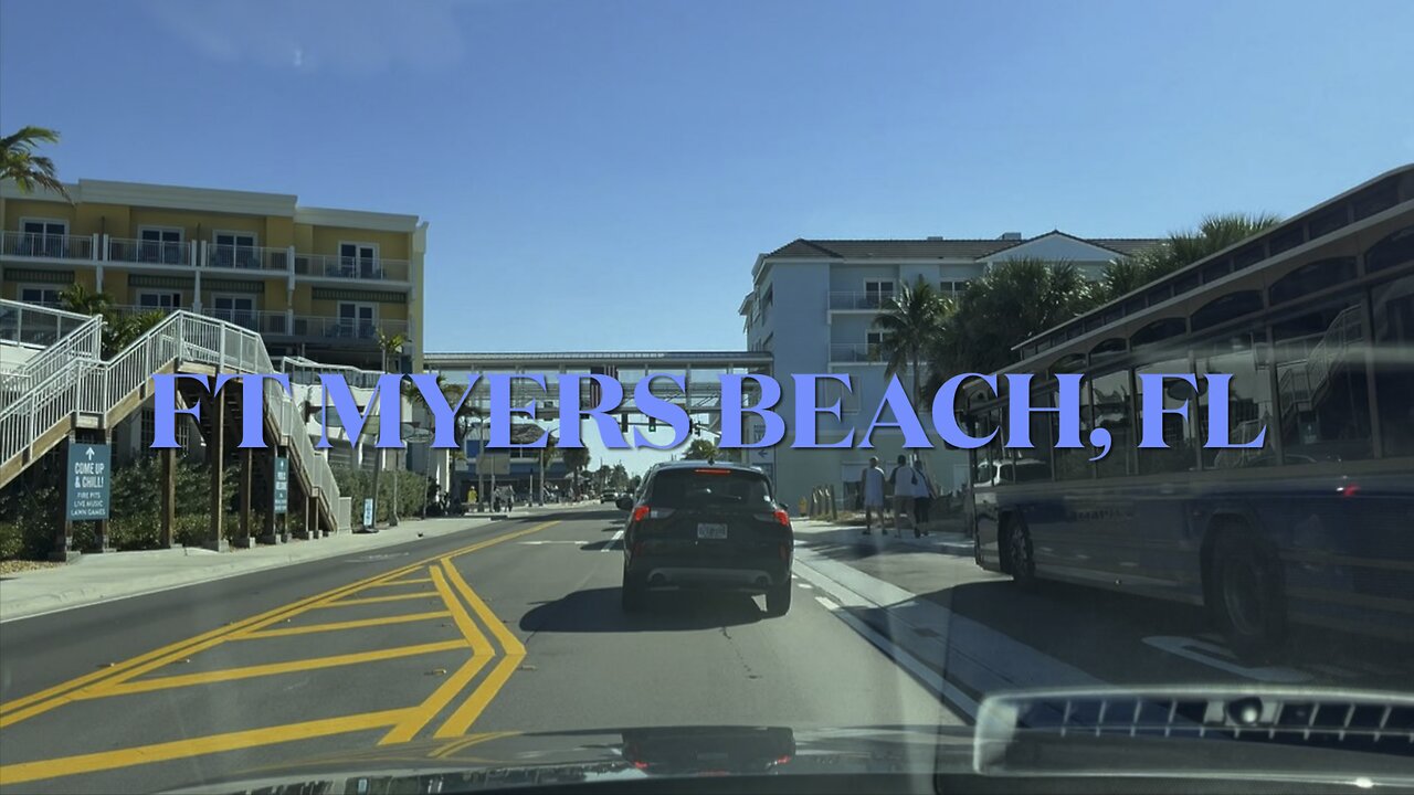 Drive FMB Post Hurricane Ian With Me | 4K