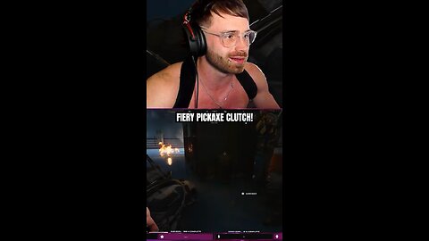 On Fire! alt_i_stick's Insane Pickaxe Clutch in Fiery Chaos