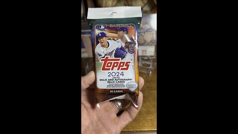 2024 #Topps Update fat #packopening #baseballcards #’d card hit! #toppsupdate #neymar