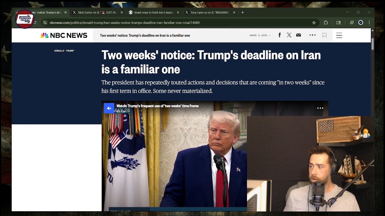 Iran v Israel: Trump's BunkerBuster & Israeli False Flags? - Ep 23 | Forward the Line Podcast