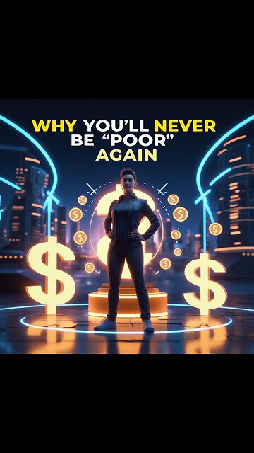 "Why You'll Never Be 'Poor' Again"