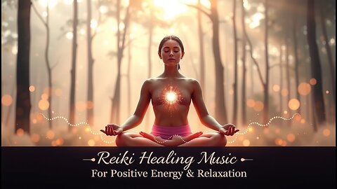 Reiki Healing Music ✨ | 20 Min Positive Energy 🌿 | Meditation, Relaxation & Stress Relief 🎶