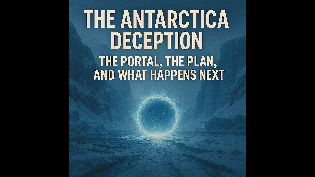 The Antarctica Deception – The Portal, the Plan, and What Happens Next