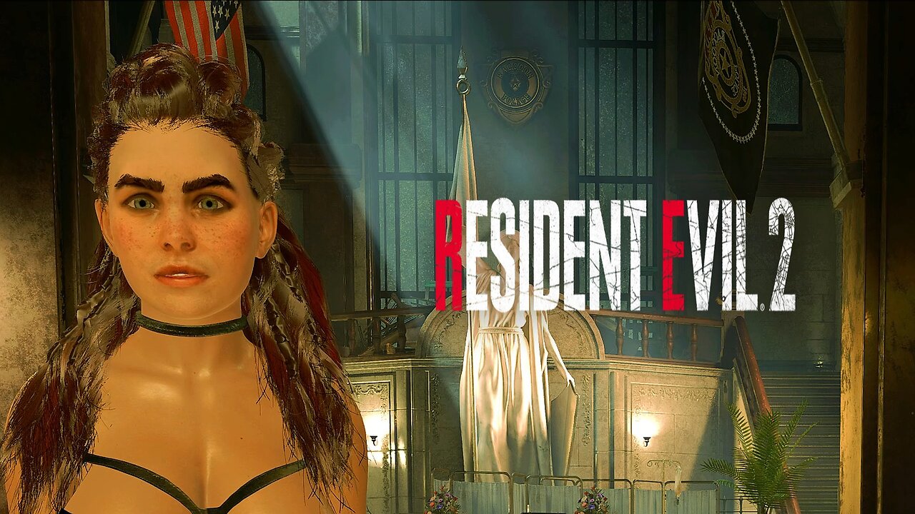 Resident Evil 2 (Remake) Mod Aloy Over Claire B Hardcore Complete Part 1 of 4