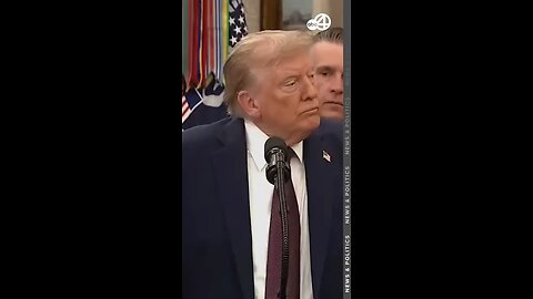 Trump says viral video showing someone throwing items out of White House window was AI generated #