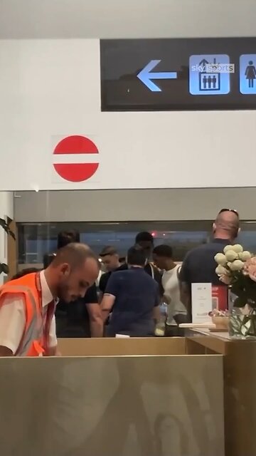 Marcus Rashford has arrived in Spain