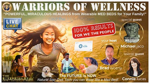 How’s a Wearable MAHA-backed Med Bed patch Reverse Aging, FX of PTSD, TBIs & Chemical Dependencies?