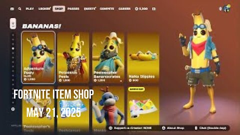 Fortnite Item Shop|May 21, 2025