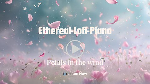 Petals in the Wind – Ethereal Lofi Piano with Soft Ambient Textures