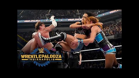CM Punk _ AJ Lee vs. Seth Rollins _ Becky Lynch_ Wrestlepalooza 2025 highlights