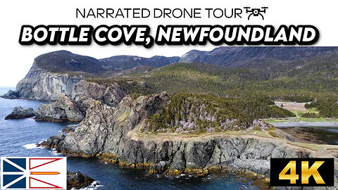 🌊 Bottle Cove, Newfoundland and Labrador 🏞️ 4K Drone