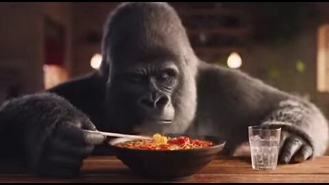 Gorilla 🦍 Spicy 🌶 Noodle 🍜 ASMR [SORA]