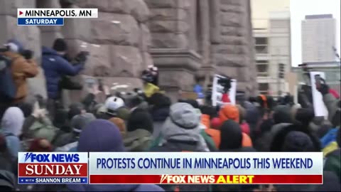 Matt Finn reports from Minneapolis as confrontations between ICE agents and protesters continue