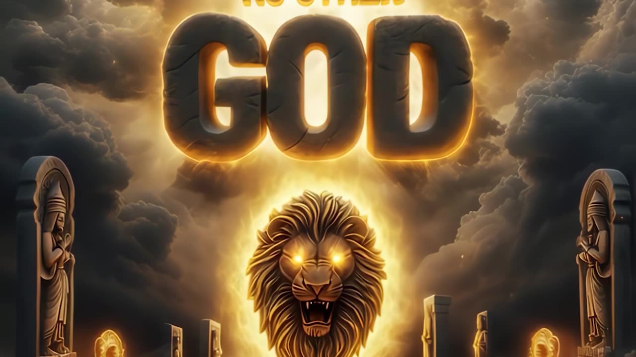 I serve no other god! I stand for Jesus the Christ ALONE!