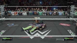 wwe 2k25 326 universe Kelani Jordan VS Dakota Kai