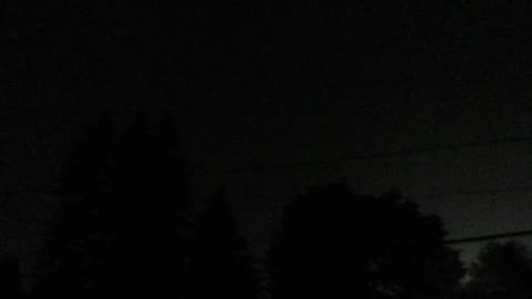Thunder and lightning storm Montreal Aug 23 2025 Part 2